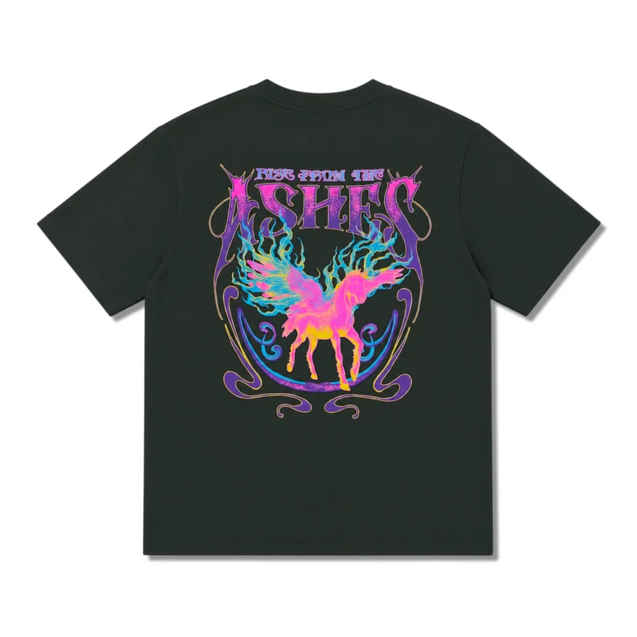 Phoenix Rising Oversized Graphic Tee
