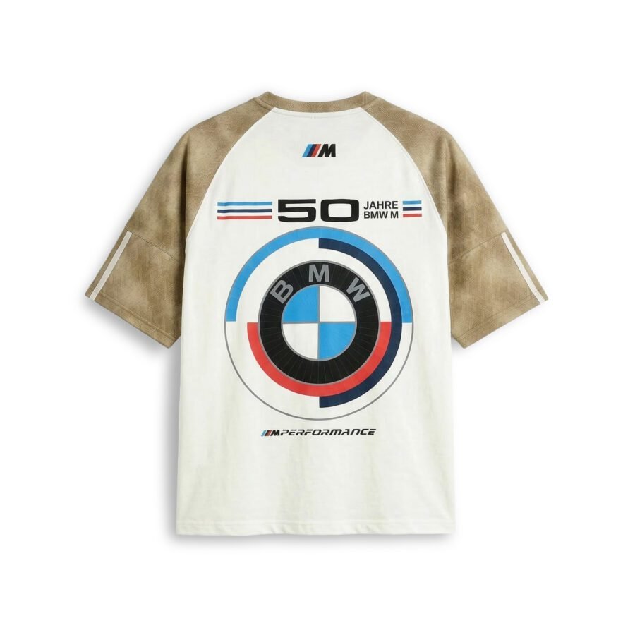 BM Inspired Oversized Raglan Graphic Tee