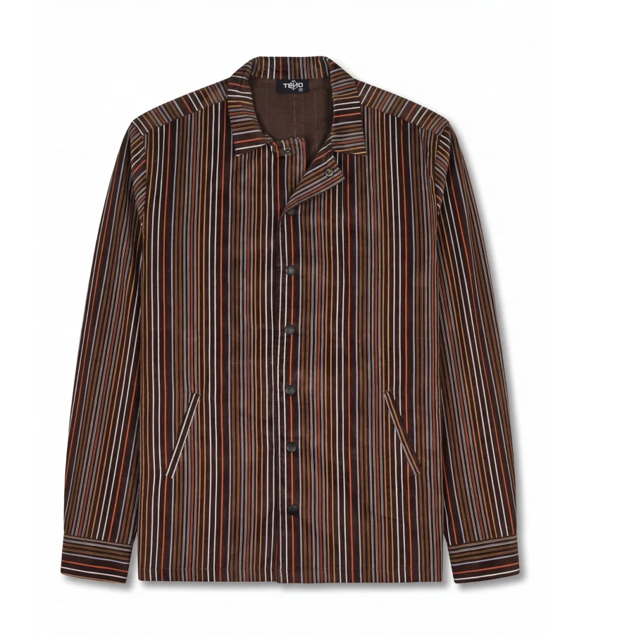 APEXIUM Retro Stripe Heavy Corduroy Jacket