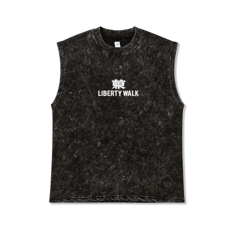 Liberty Walk Automotive Acid Wash Graphic Tank
