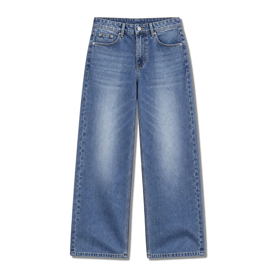 ALNZ Everyday Classic Fade Baggy Denim
