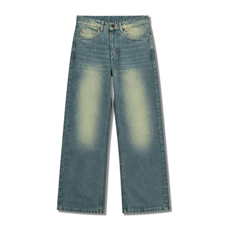 BEND Y2k Vintage Washed Baggy Denim
