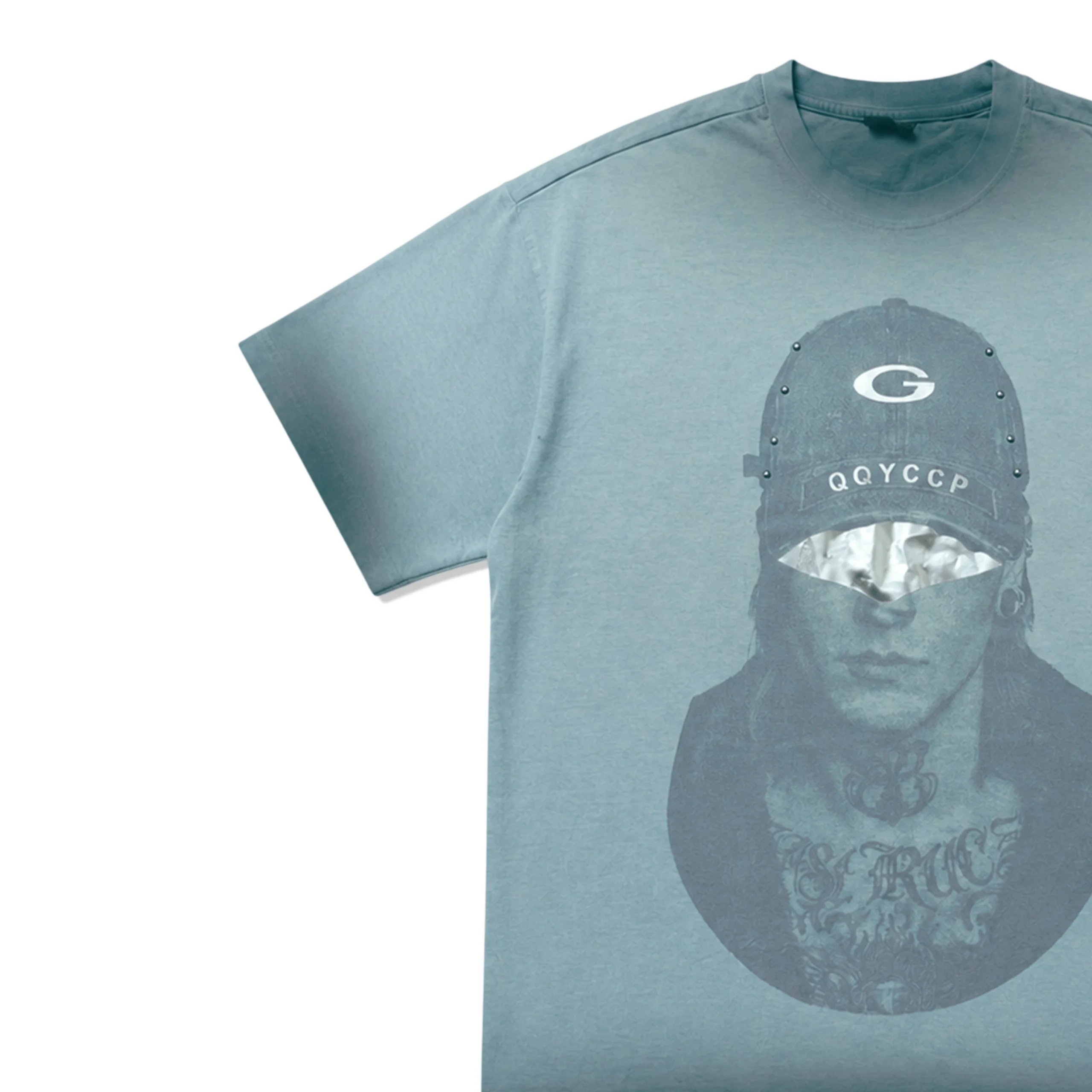 G Censored Vintage Washed Oversized Tee
