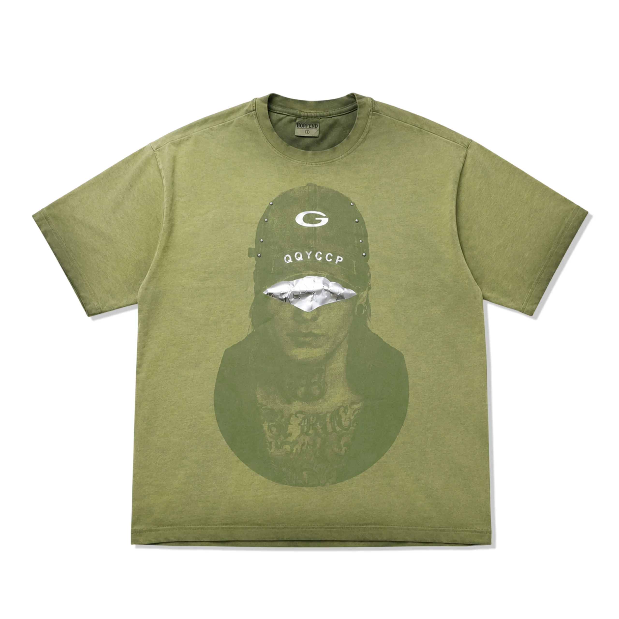 G Censored Vintage Washed Oversized Tee