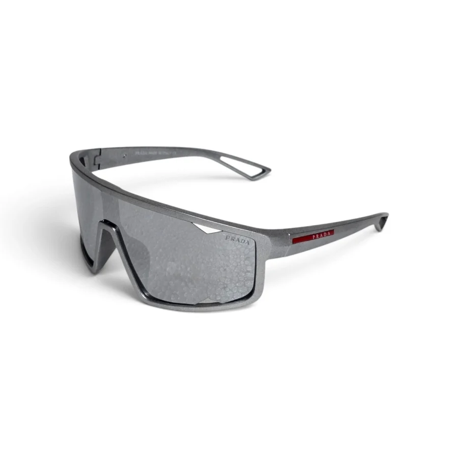Y2K Futuristic Wraparound Sunglasses