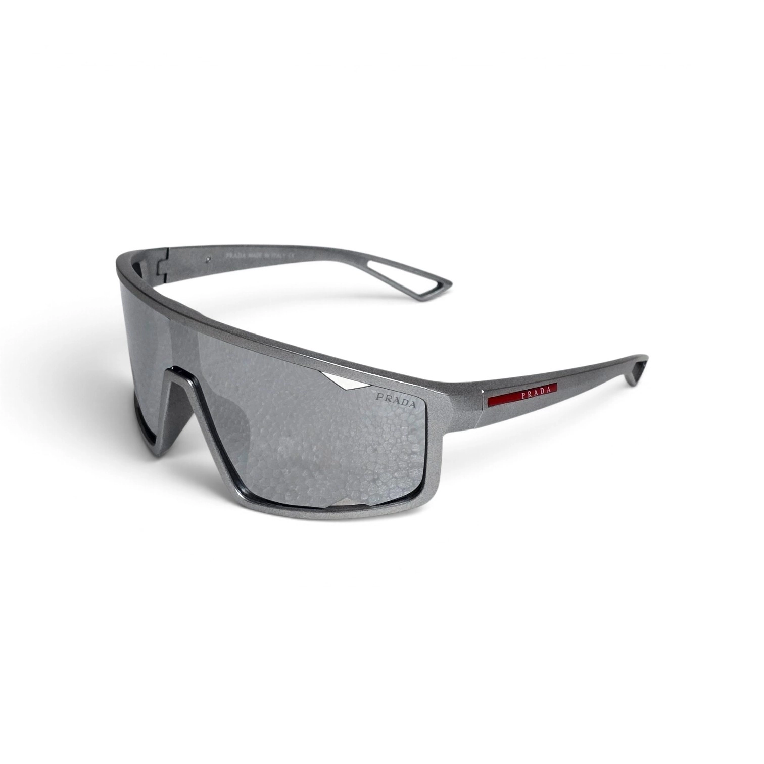 Y2K Futuristic Wraparound Sunglasses