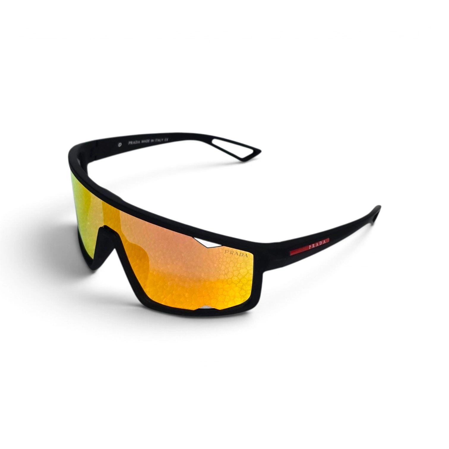 Y2K Futuristic Wraparound Sunglasses
