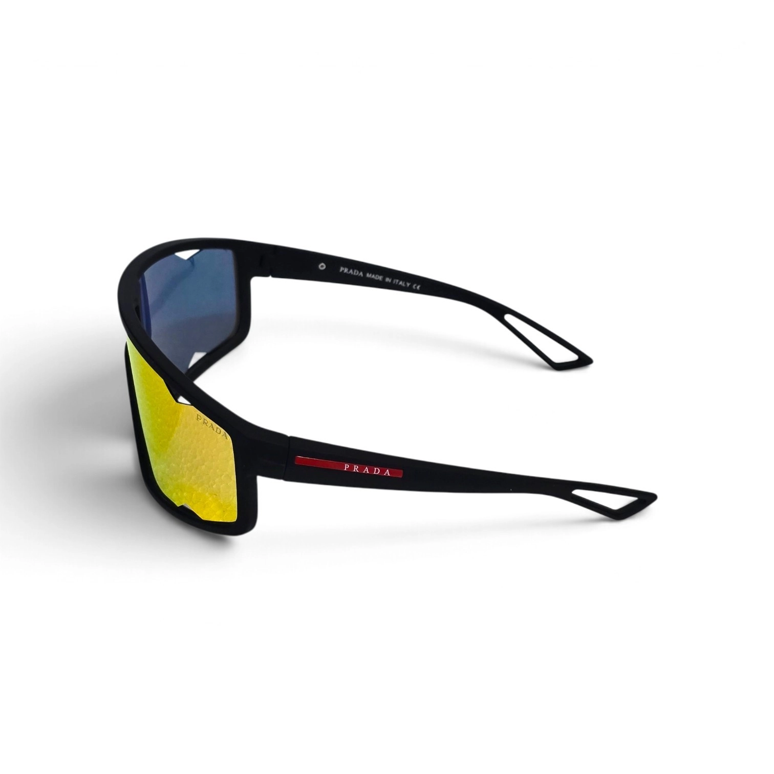 Y2K Futuristic Wraparound Sunglasses