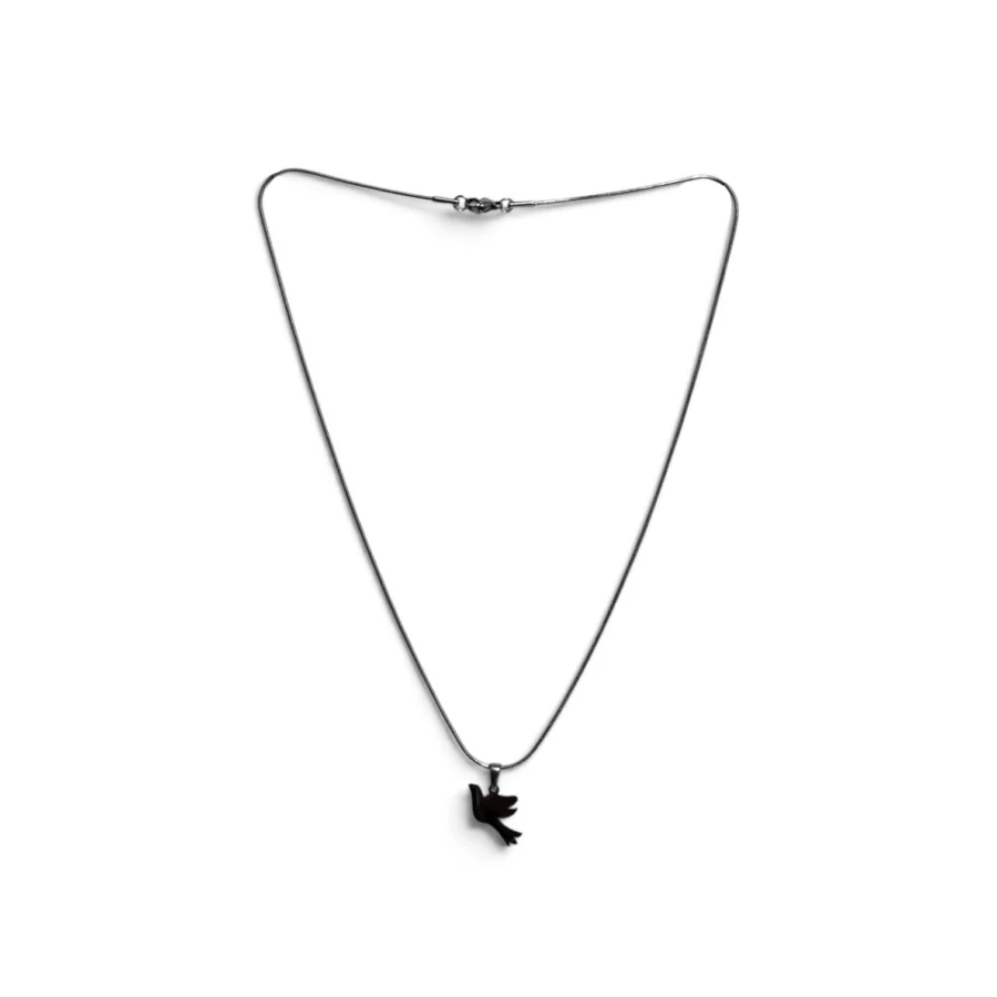 Y2K Avian Bird Pendant Street Core Chain