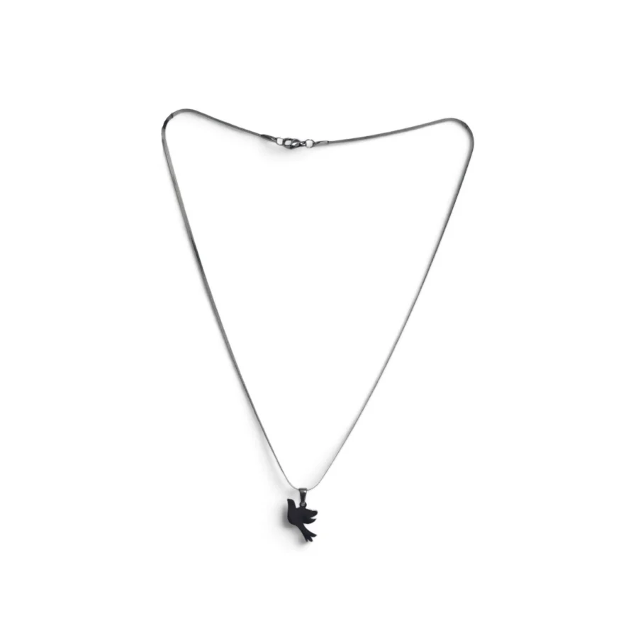 Y2K Avian Bird Pendant Street Core Chain