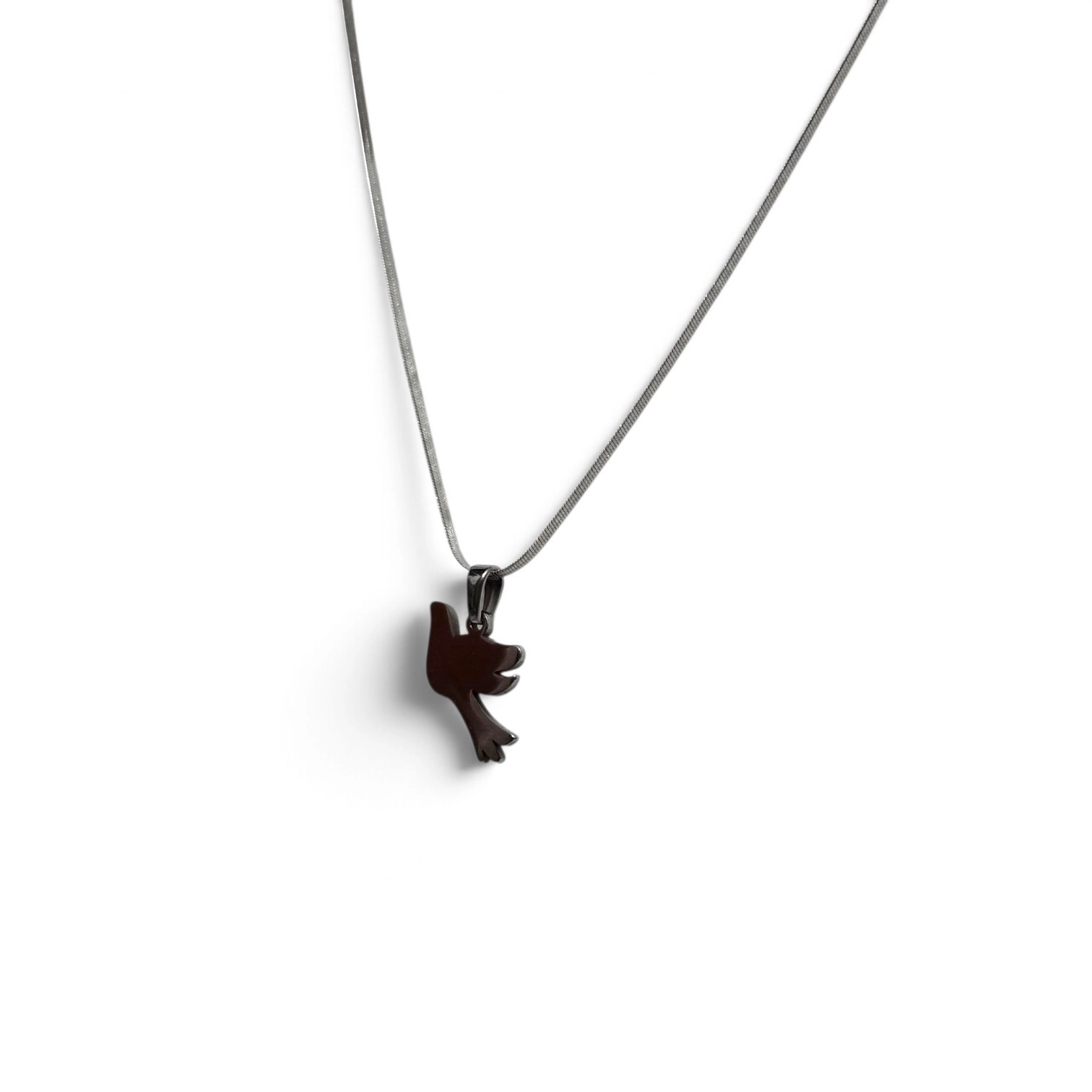 Y2K Avian Bird Pendant Street Core Chain