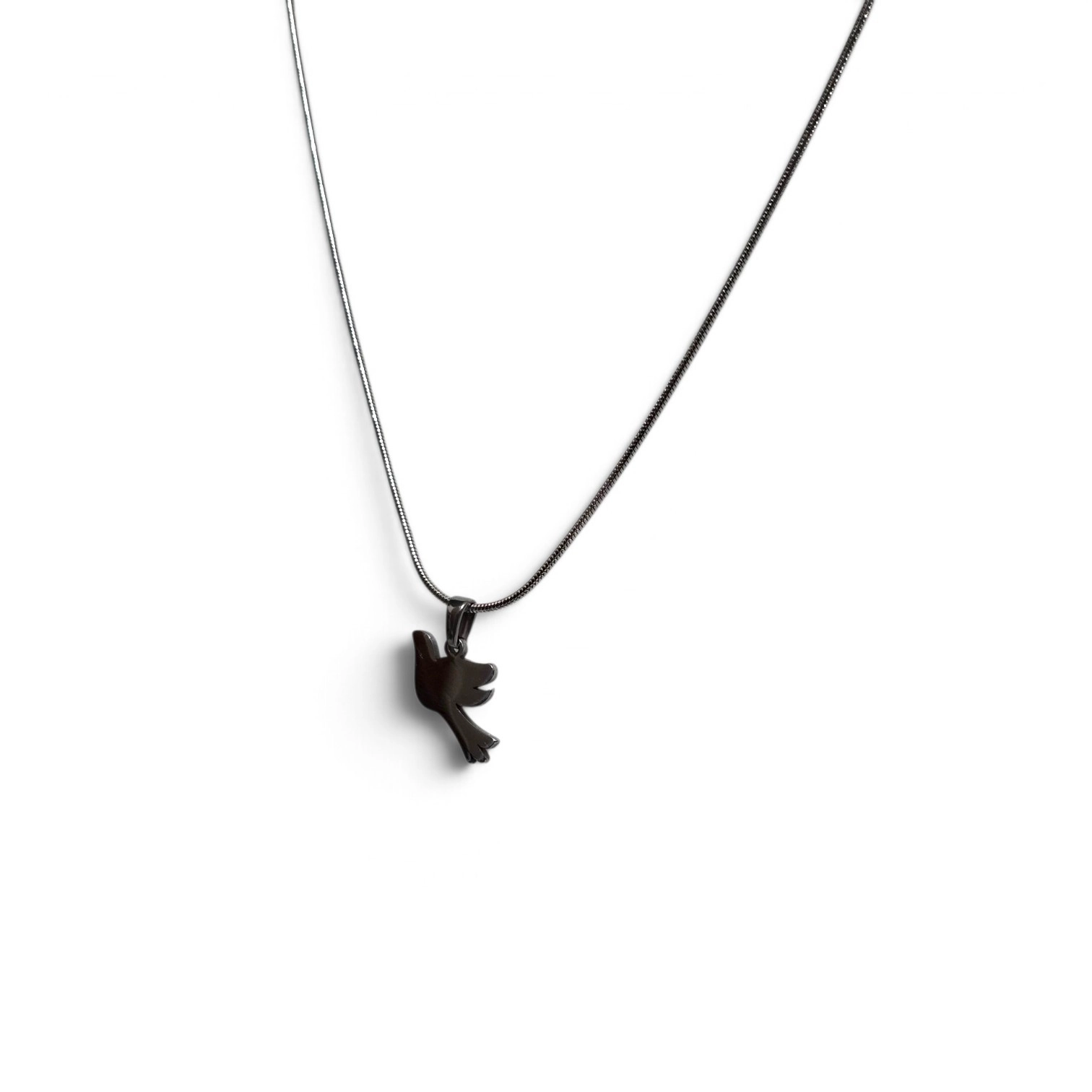 Y2K Avian Bird Pendant Street Core Chain
