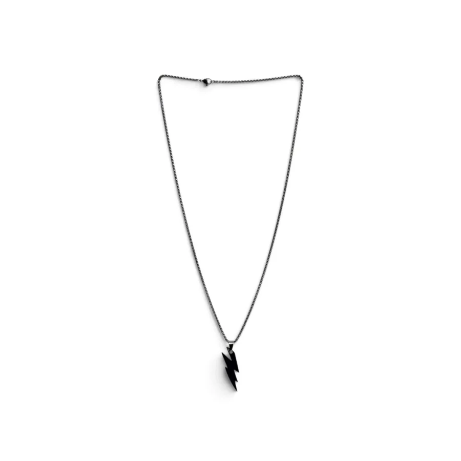 Thunderbolt Pendant Silver Street Core Chain