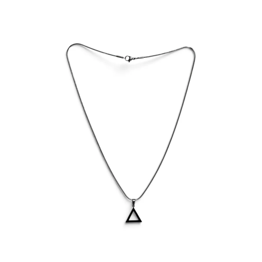 Minimal Triangle Pendant Street Core Chain